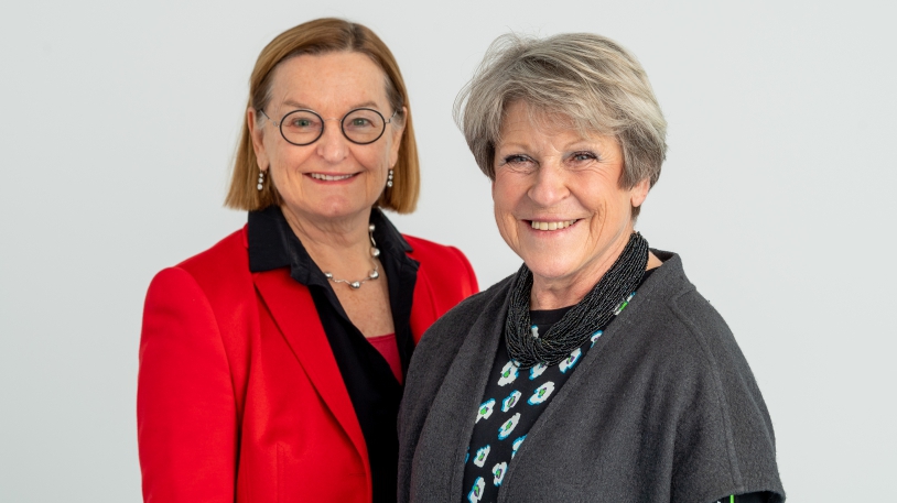 Patientenfürsprecherinnen am Klinikum rechts der Isar: Dr. Ursula Wandl (li) und Dr. Christine Maurer (Foto: argum, MRI)