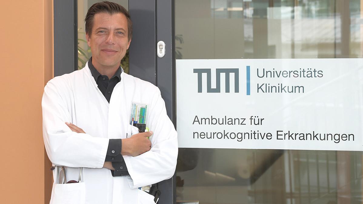 Prof. Timo Grimmer, Leiter der Ambulanz für Neurokognitive Erkrankungen am TUM Klinikum © Klaus Haag, TUM Klinikum